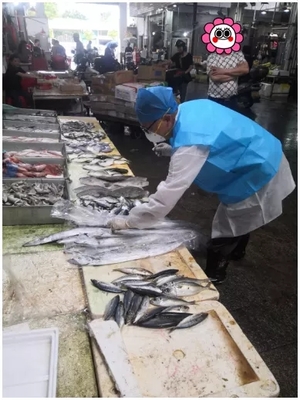 廣東海鮮水產批發市場新冠病毒檢測結果公布 全部陰性，市場信心提振